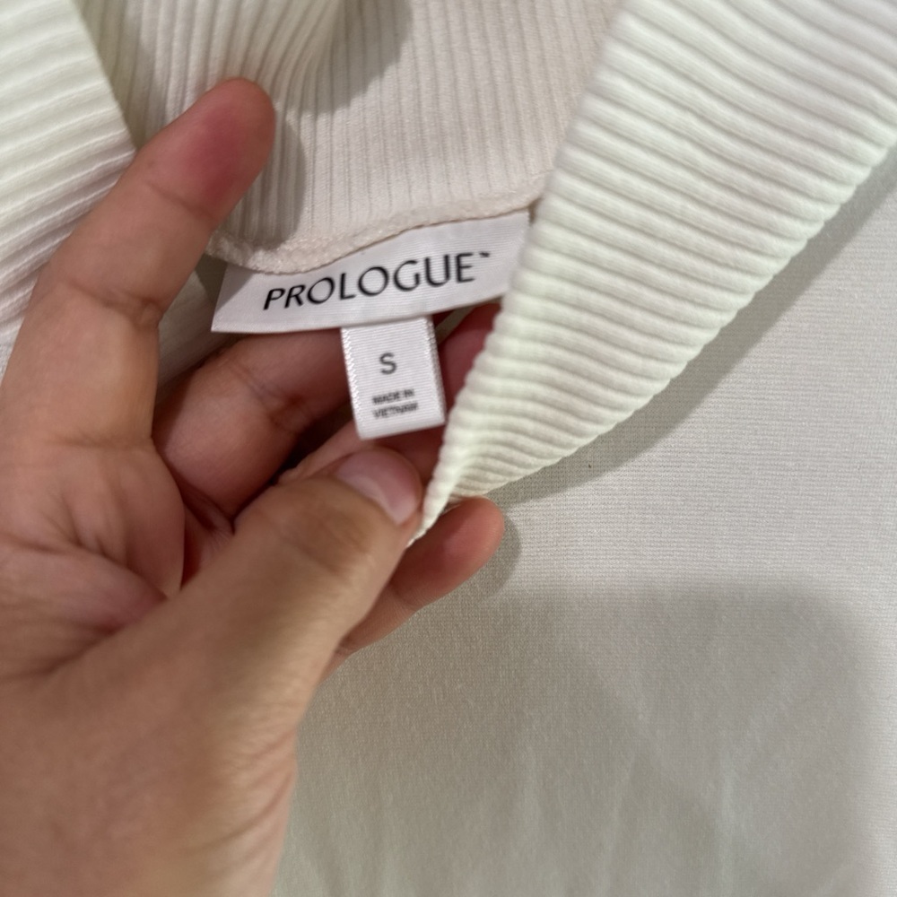 Women’s  sleeveles belted dress prologue white small - Picture 4 of 11